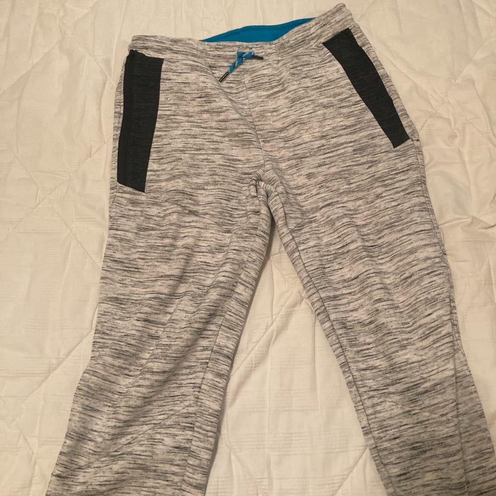 White N blue urban sweatpants